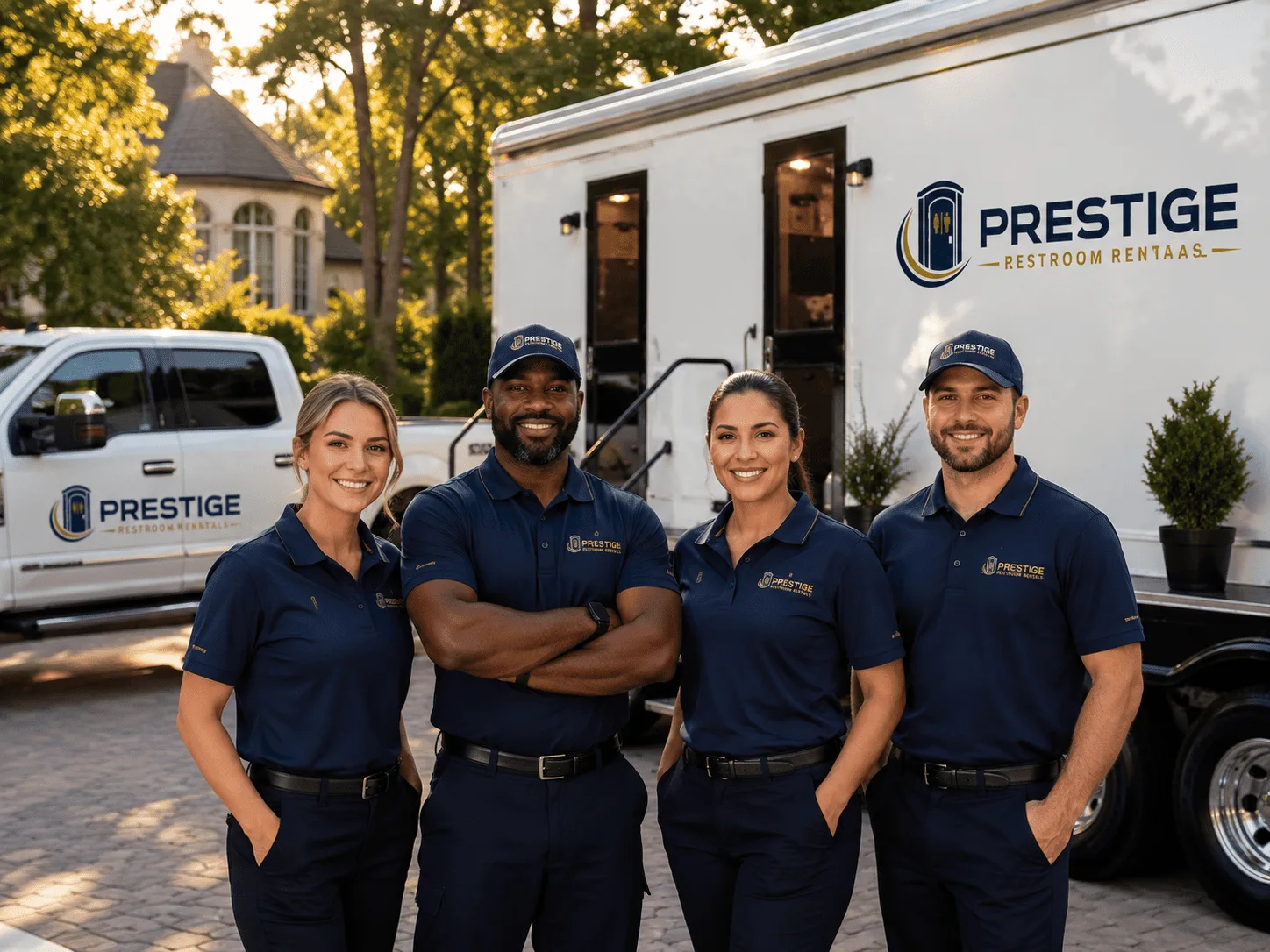 Trusted Luxury Portable Restrooms company in Helix, OR